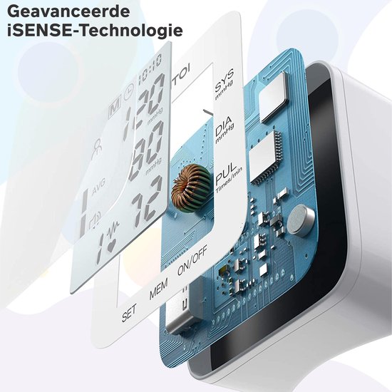 Bintoi® BXE200 - Handgelenk-Blutdruckmessgerät - Herzfrequenzmessgerät