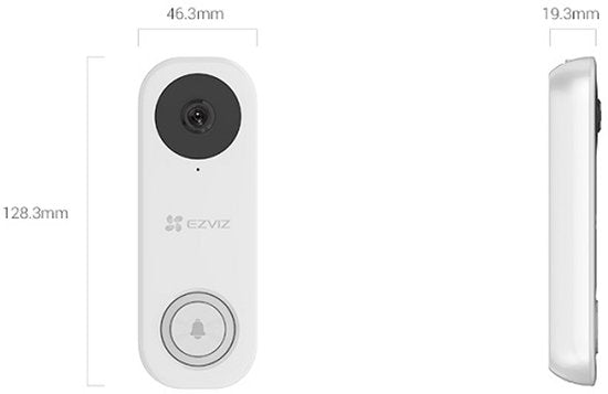 Ezviz DB1 Pro, 5MP WiFi Video-Türklingel