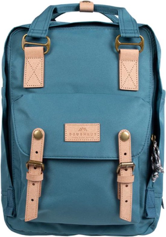 Doughnut Laptop-Rucksack / Rucksack / Schultasche - 14 Zoll - Macaroon Reborn - Denim