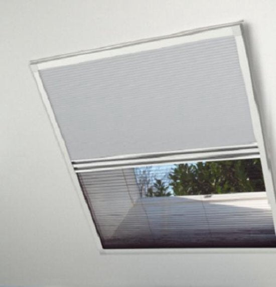 Bruynzeel Duo-plissÃ© s500 117x121 weiß