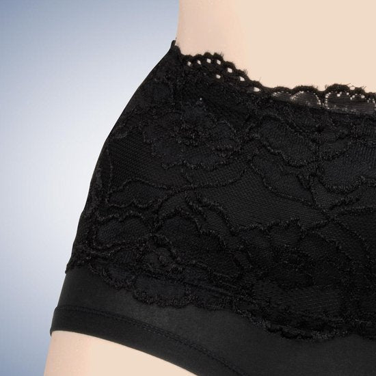 Figurkorrigierender Slip - Shapewear-Unterwäsche - 2er-Satz Damen-Slips - schwarz l/xl