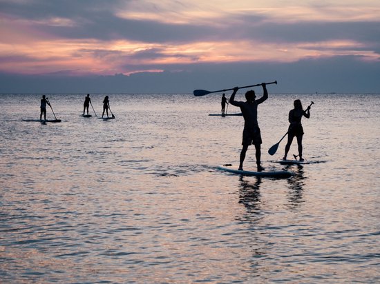 Pacific Special Edition Sup Board - 305 cm - Bis zu 100 kg - Weiß/Grün