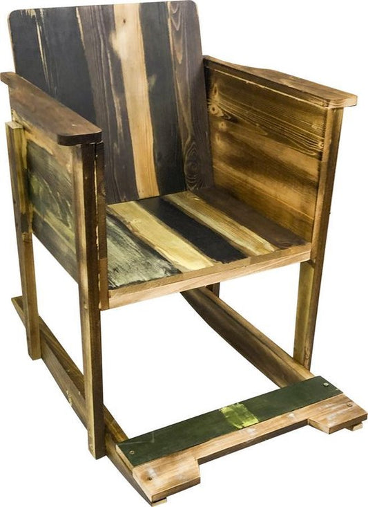 VDD Schaukelstuhl Scrapie - Für Kinder - Recyceltes Altholz - Scrapwood Design Style