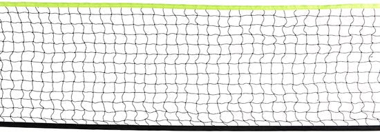 VirtuFit 2-in-1 tragbares Badminton- und Tennis-Set – Gelb - Inklusive Koffer und Schläger - Verstellbares Netz - Auch für Volleyball und Fußball geeignet - Komplettset - Badmintonschläger - Badminton-Set - Badminton-Federbälle