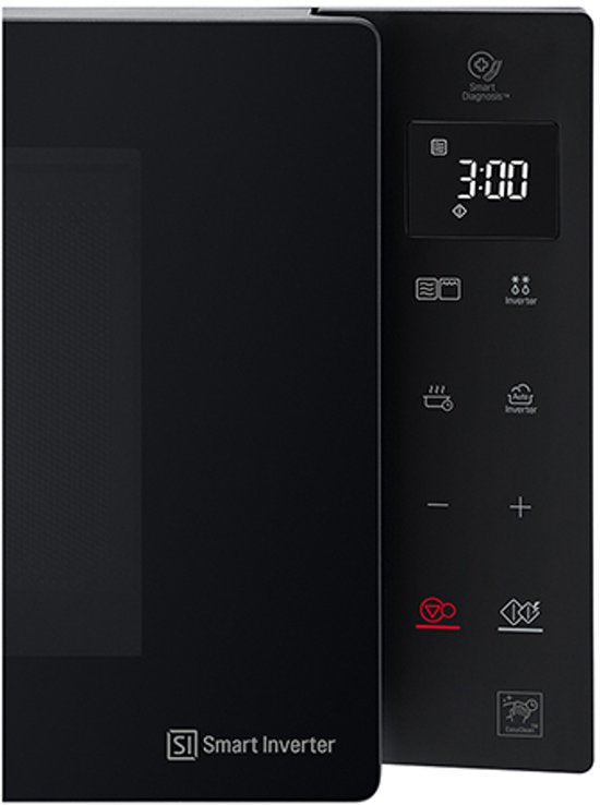 LG - MH6535GIS - Über dem Herd Kombi-Mikrowelle - 25l - 1000W - Schwarz - Mikrowellenofen
