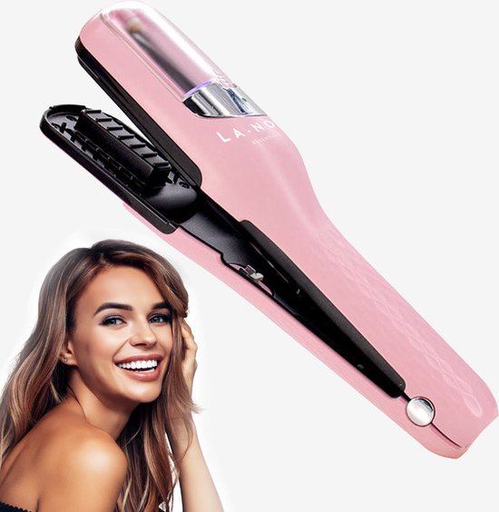 La Nou® Split Remover 4 Haarspitzenentferner - Inkl. Zubehör - Für gespaltene Haare - Haarspitzen-Trimmer - Pink