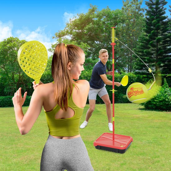 Mookie All Surface Classic Swingball - Höhenverstellbare - Swingballstange (bis zu 165 cm)
