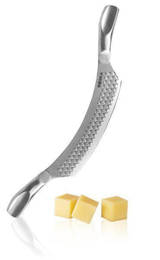 Boska Käsemesser Comté Monaco+ No.7 - Gereifter Käse - Käsemesser - Wiegemesser - Antihaftbeschichtet - 29 cm