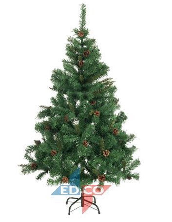 Weihnachtsgeschenke Weihnachtsbaum Empire Fichte mit Schnee und Tannenzapfen - 180 cm - 708 Knospen