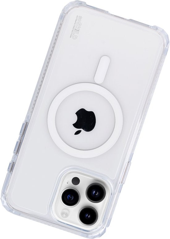 SoSkild Defend Magnetic Case Tasche geeignet für iPhone 15 Pro Max - Klar