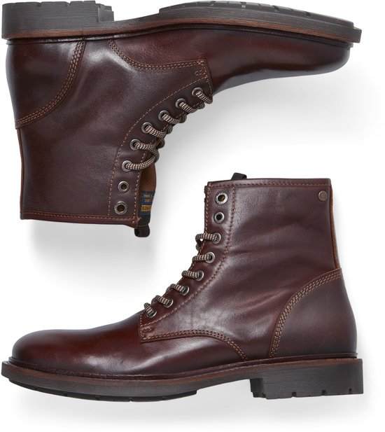 JACK&JONES - JFWTANNER LEATHER LAARS SN - Herren - Stiefel - Größe 43
