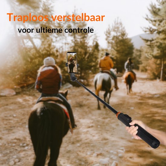 ein sonniger Tag Telefonstativ - Stativ Smartphone - Stativ Smartphone - Selfie Stick Stativ - Stativ Telefon - Stativ iPhone - Stativ iPhone - Telefonständer - bis zu 180 cm - Stativ für GoPro