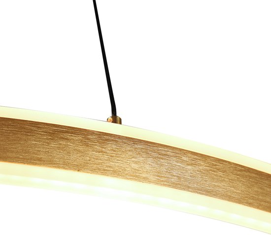 Steinhauer - Pendelleuchte - Ringlux - gold - Metall - Ø 100cm - LED - 3676GO
