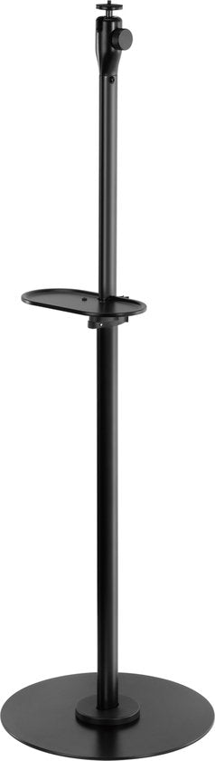 VDD - Beamer-Ständer - Beamer-Halterung - Beamer-Ständer - Beamer-Halterung - Beamer-Tisch - Medienregal - Neigbar - Höhenverstellbar - Schwarz