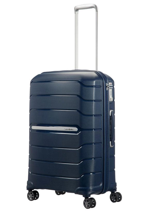 Samsonite Reisekoffer - Flux Spinner 68/25 Expandable (Medium) Marineblau