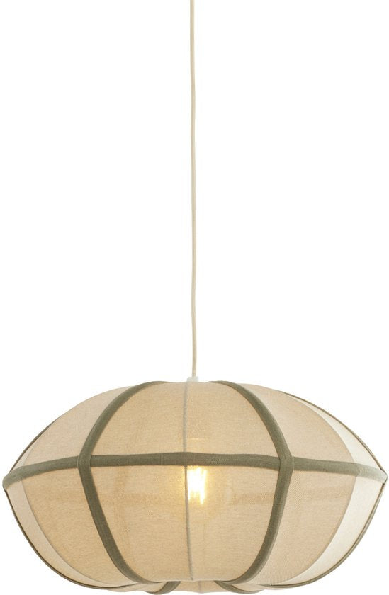 Licht & Wohnen - Hängeleuchte - Mirelys - natur - Textil - Ø 49cm - E27 - 2995084