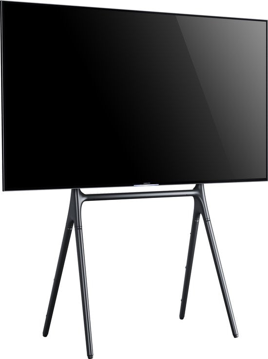 TV-Monitor Bodenständer Studio Staffelei Design - bis zu 70 Zoll - 80cm x 50cm x 138cm - Bis zu 40 kg
