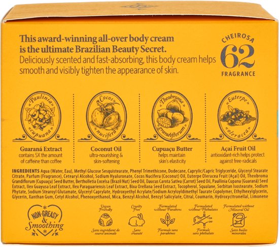 Sol de Janeiro Brazilian Bum Bum Cream - Körpercreme mit Koffein für straffe Haut - 240ml
