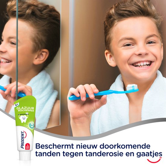 Prodent Zahnpasta mit Zahnschmelzschutz 75 ml – Kinder ab 6 Jahren – Kinderzahnpasta
