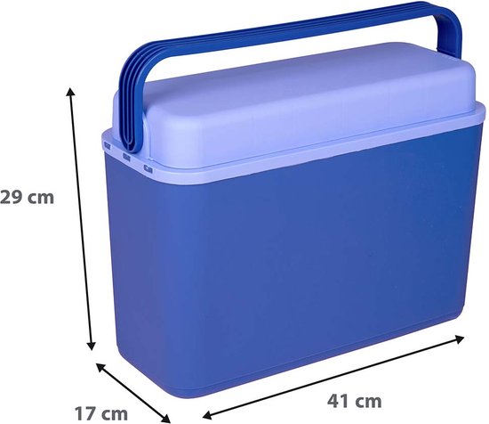 Bo-Camp - Autokühlbox - Arktis - Blau - Polyethylen - 12 Liter