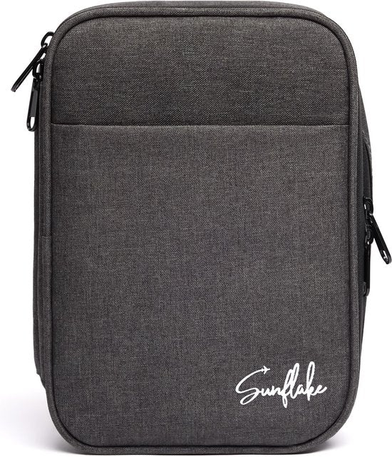 Kabelorganisationstasche - geeignet für eReader, Ladegeräte und Elektronikzubehör - Reisetasche für Kabel - Sunflake
