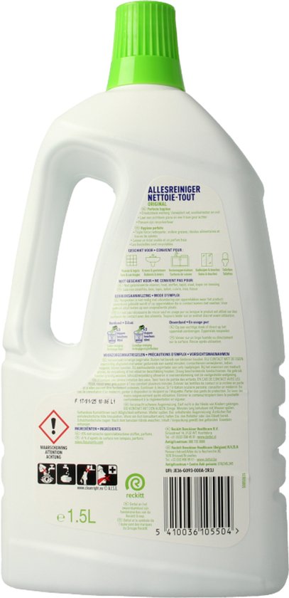 Dettol Allzweckreiniger Power & Fresh – Original – 1,5 l
