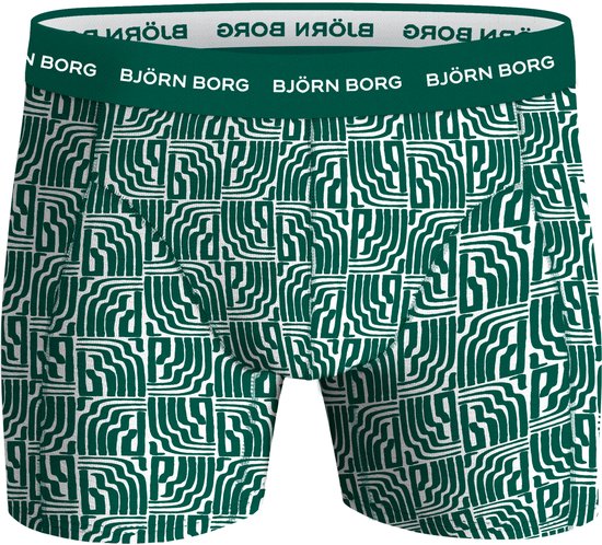 Björn Borg Boxershorts aus Baumwoll-Stretch – Herren-Boxershorts in normaler Länge (5er-Pack) – mehrfarbig