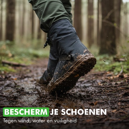 Travelhawk Überschuhe - Wasserdicht - Regenschuhe - Schuhüberzüge - Schuhüberzüge - Schwarz - 39 - 42