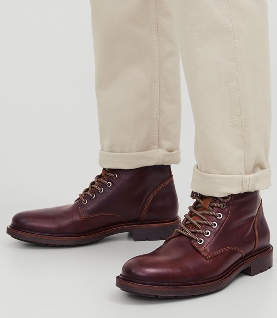 JACK&JONES - JFWTANNER LEATHER LAARS SN - Herren - Stiefel - Größe 43