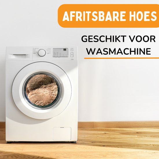 By Cee Cee Original Hundedeckenbank - Hundedeckenbank - Hundekorb - Premium - komplett abnehmbar - flauschiges Mocha - Größe M - 90x90