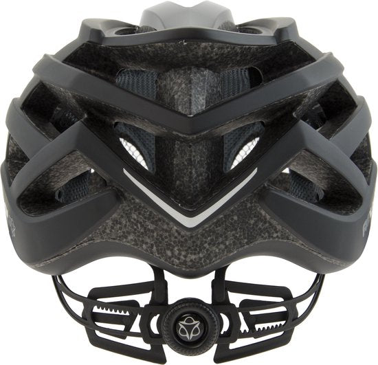 AGU Tesero Fahrradhelm - Schwarz - L/XL - inkl. Insektenschutzgitter