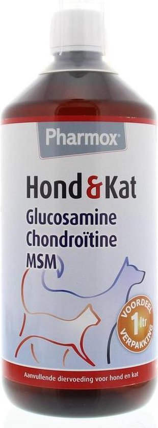 Pharmox Dog & Cat Glucosamine 1000 ml - Wichtiger Baustein für Hunde und Katzen