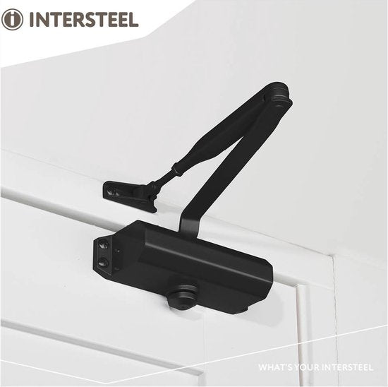 Intersteel Türschließer mit Gestänge DR 122 schwarz