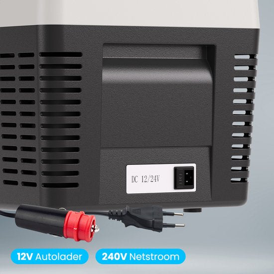Auronic - Elektrische Kühlbox - 20L - Schwarz/Grau