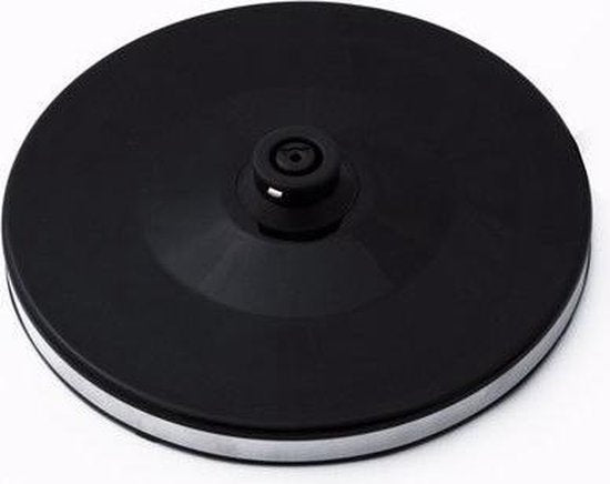 Inventum HW617B - Retro-Wasserkocher - Fassungsvermögen 1,7 Liter - Edelstahl - 2200 Watt - Schwarz/Edelstahl