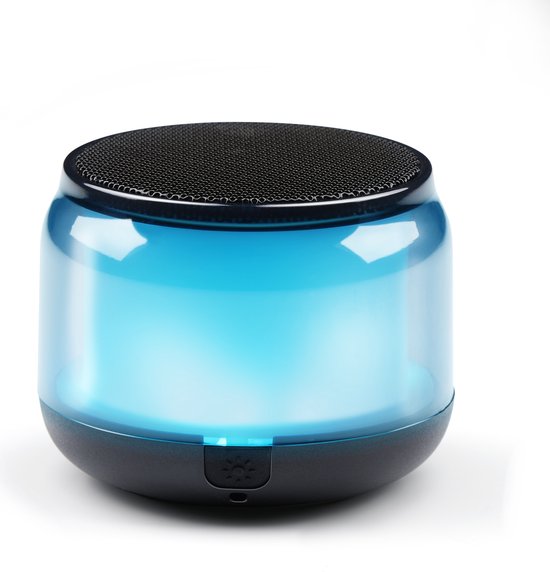 Tragbarer Bluetooth-Lautsprecher - Musikbox mit RGB-Beleuchtung - Partybox mit 3 Stunden Spielzeit - Kabelloser Lautsprecher mit USB-C