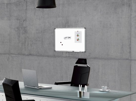 Rocada Whiteboard – 45 x 60 cm – weiß – Emaille – magnetisch – RO-6500