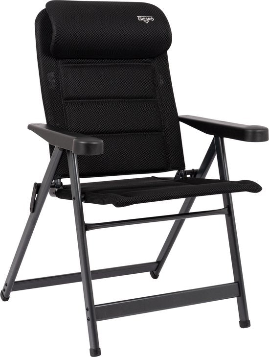 Crespo - Strandkorb - M - AP/237 - Air-Deluxe - Kompakt - Schwarz - Modell 2025