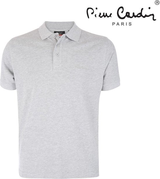 Pierre Cardin - Poloshirt für Männer - Grau - Größe L