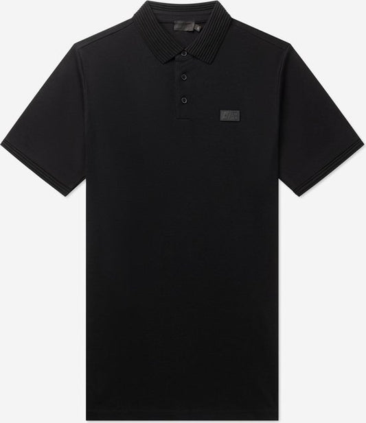 AB Lifestyle - Regular Polo | Jet Black - Herren - Größe: XS