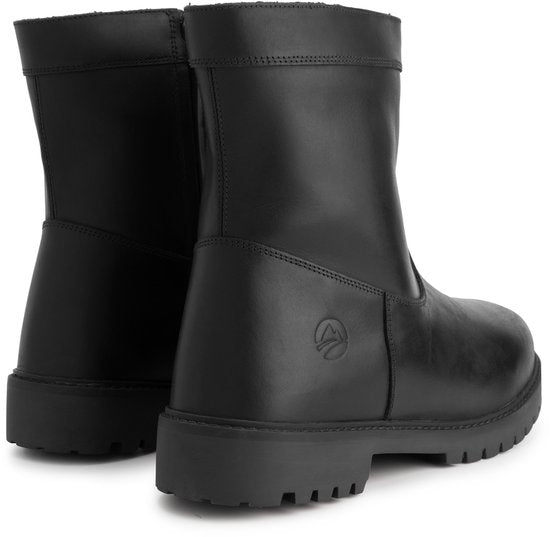 Travelin' Husby Men - Stiefel - Wollgefüttert - Schwarz - Größe 45