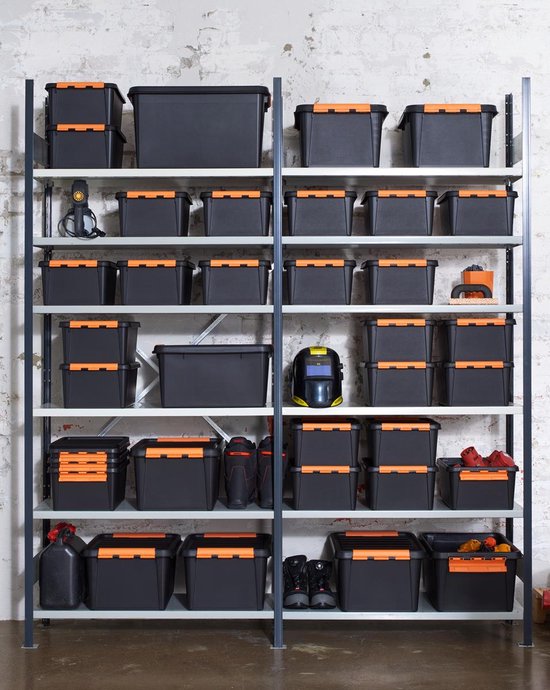 SmartStore™ Pro 31 Aufbewahrungsbox 32L schwarz - Stapelbar und verschachtelbar - Lebensmittelgeprüft - Aufbewahrungsbox