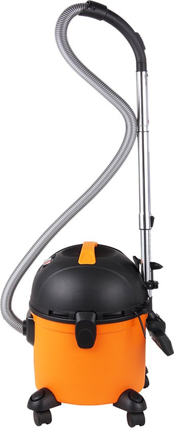 Monzana Nass- und Trockensauger - 1200W 15L Behälter - Schwarz/Orange