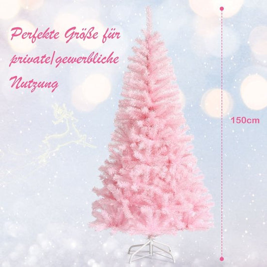 Coast 150 cm Rosa Weihnachtsbaum mit buntem Glitter
