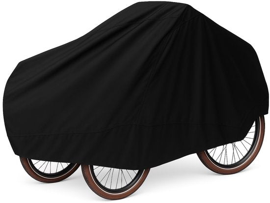 Bakfietshoes - 100% wasserdicht - Bakfiets - Schutzhülle - Abdeckungen - Regenschutz - Abdeckung - Schwarz - Extra stark - Luft