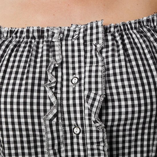 Dressforfun Bluse Stefferl – Damen – Größe L