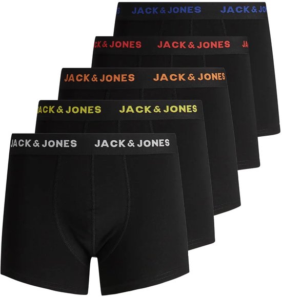 JACK&JONES JACBLACK FRIDAY TRUNKS 5er-Pack LN Herren-Unterhosen – Größe L
