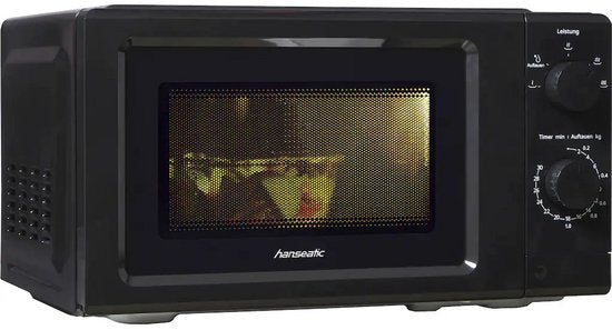 HANSEATIC Mikrowellenherd HM19B1M Leistung: 700 W, Auftaufunktion, 5 Leistungsstufen