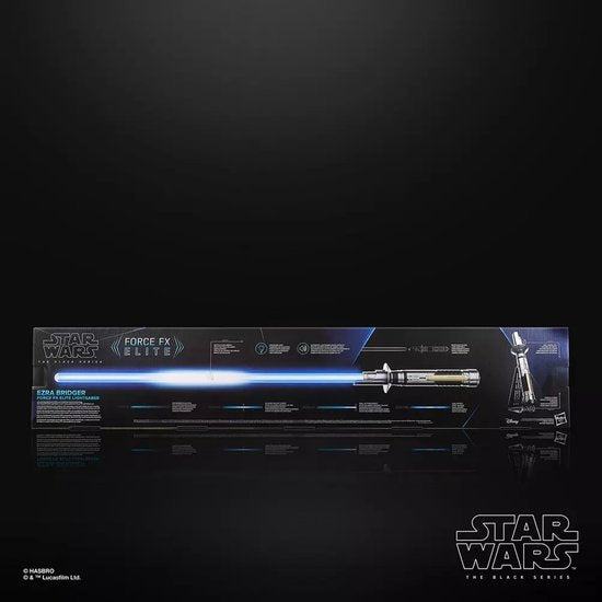 Hasbro Star Wars: Ahsoka Black Series Replica Force FX Elite Lichtschwert Ezra Bridger Actionfigur