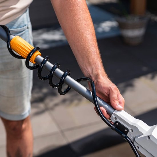 Batavia 18V Twin Brush Teleskop-Reinigungsbürste - Wasserdicht - Für Dächer, Solarpanels und Pools - Ohne Akku und Ladegerät
